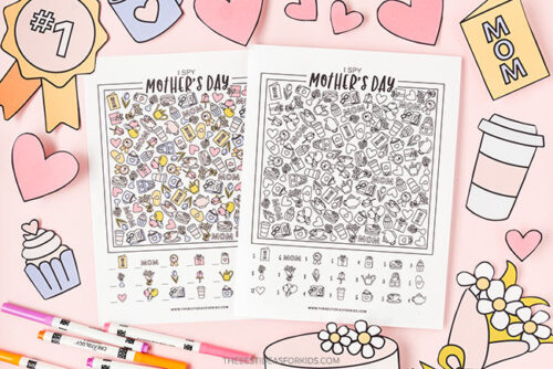 Mother's Day I Spy (Free Printables) - The Best Ideas for Kids