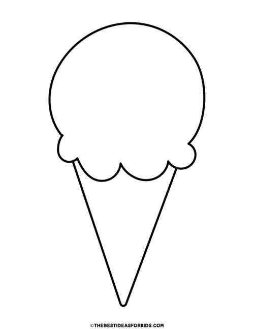 Ice Cream Coloring Pages (Free Printables) - The Best Ideas for Kids