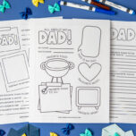 All About my Dad Printable