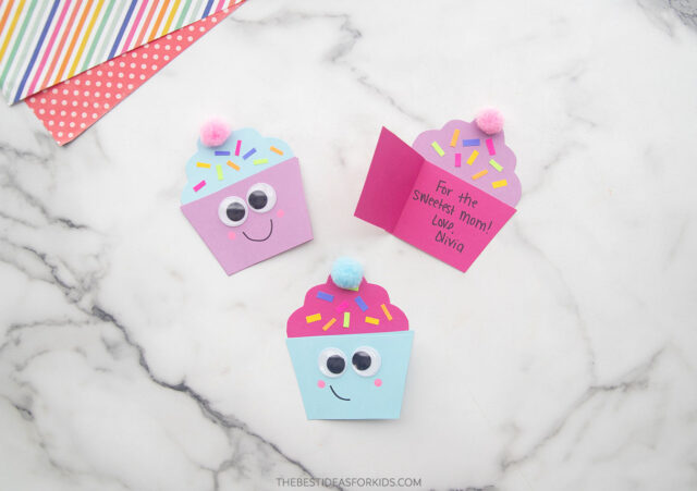 Cupcake Craft for Preschool