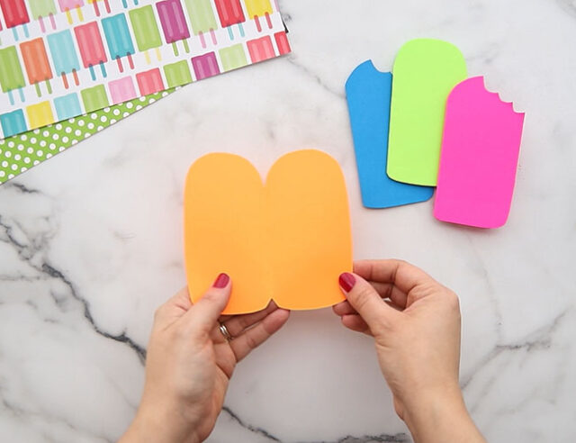 Cut out Popsicle Cards