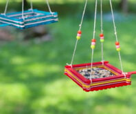 DIY Popsicle Stick Bird Feeder cover