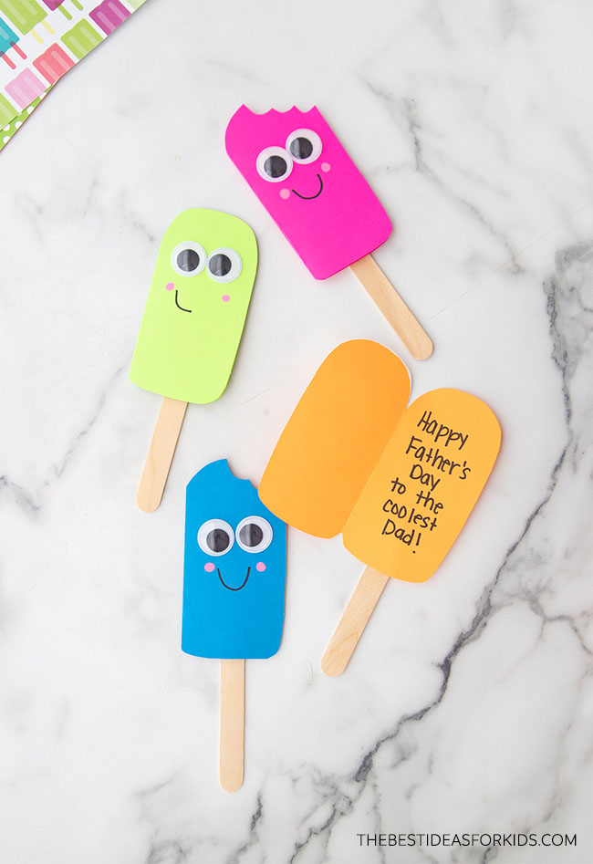 Father's Day Popsicle Craft - The Best Ideas for Kids