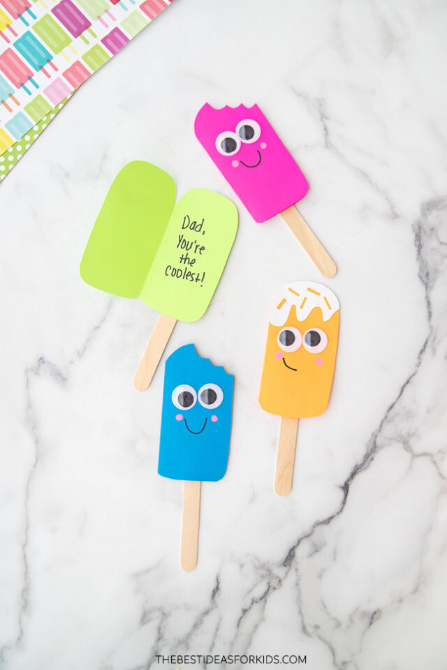 You're the Coolest Popsicle Card