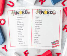 4th of July Word Scramble