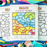 Beach Color by Number