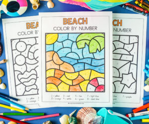 Beach Color by Number