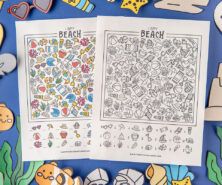 Beach I Spy Printable