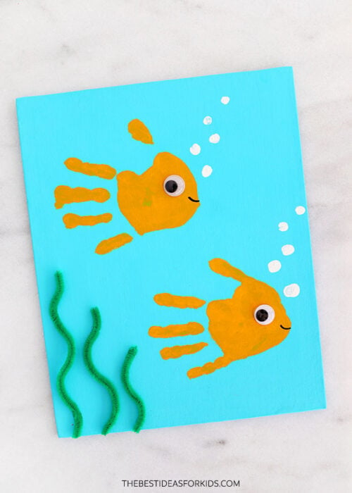 Handprint Fish - The Best Ideas for Kids