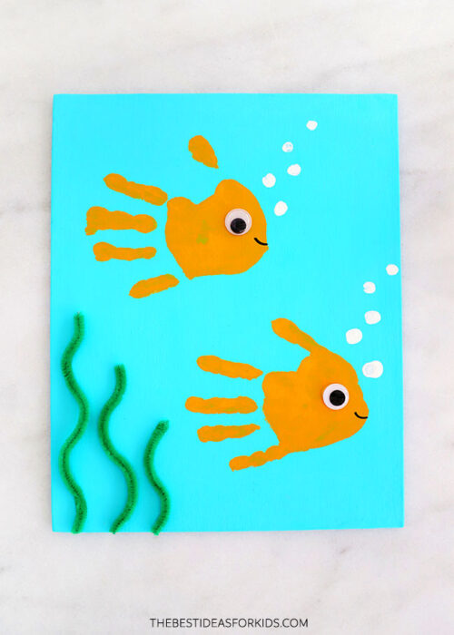 Handprint Fish - The Best Ideas for Kids