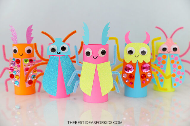 Paper Roll Bug Craft