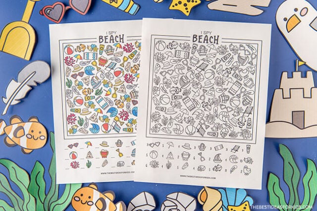 I Spy Beach Printable (Free Printables) The Best Ideas for Kids