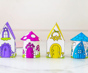 Printable Paper Fairy Houses cover