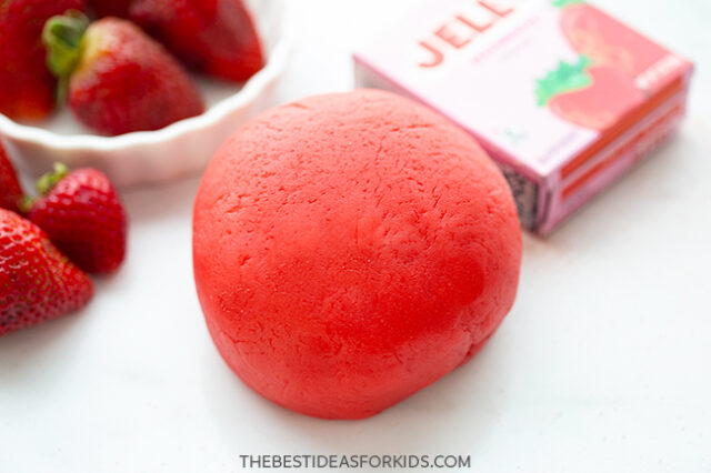 Strawberry Play Dough Recipe