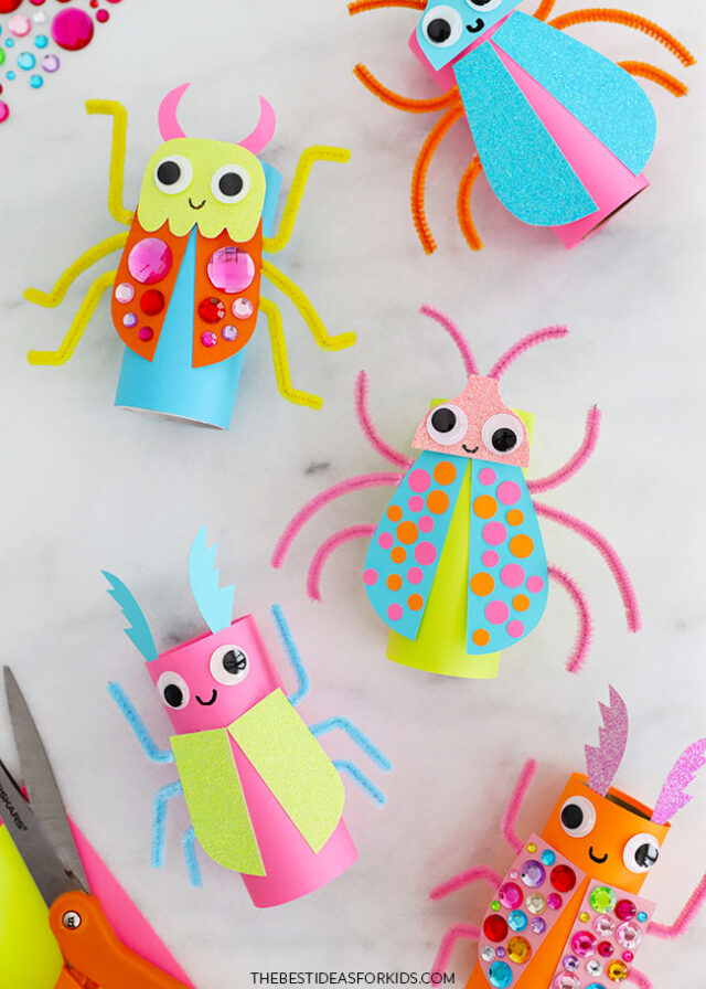 Toilet Paper Roll Beetles