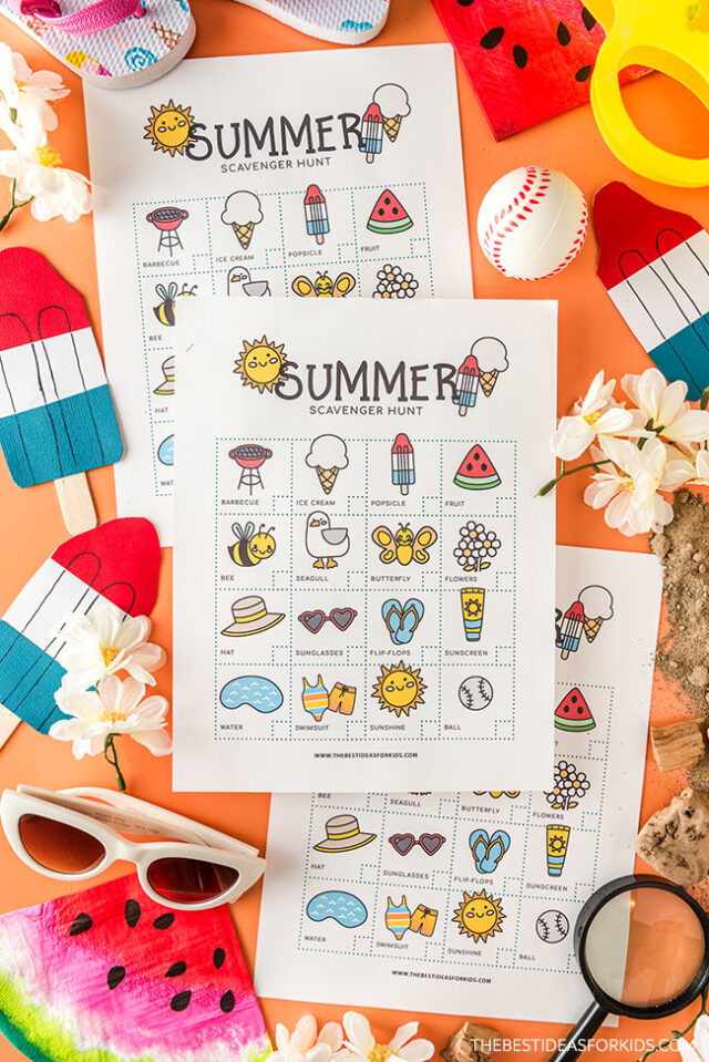 Free Printable Summer Scavenger Hunt