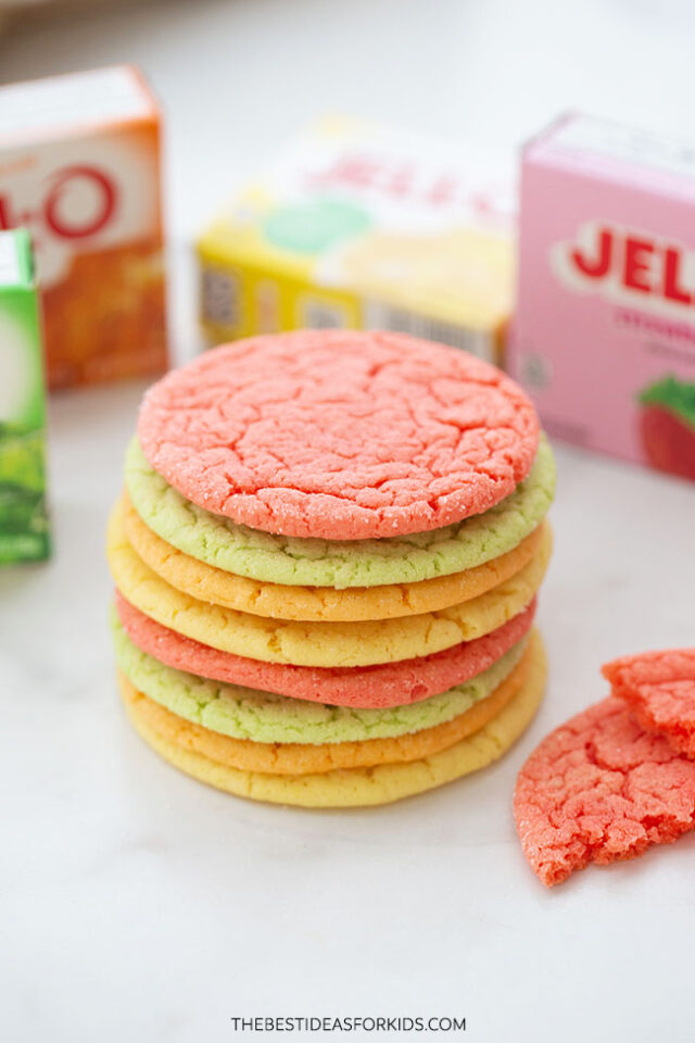 Cake Mix Jello Cookies