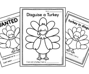 Disguise a Turkey Template