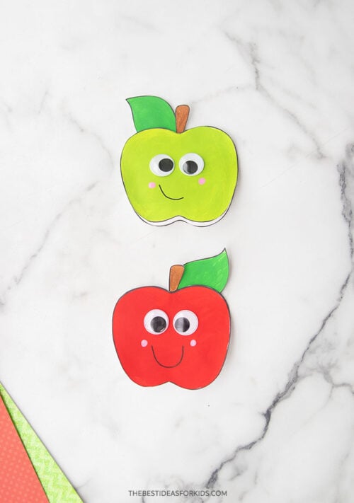 Paper Apple Craft - The Best Ideas for Kids