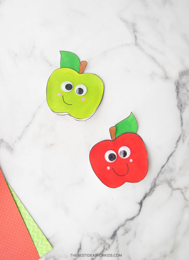 Printable Paper Apple Craft