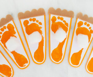 Pumpkin Pie Footprint Keepsake cover