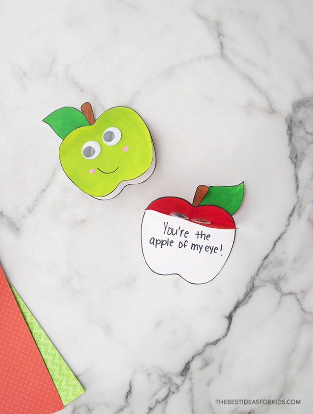 printable apple craft