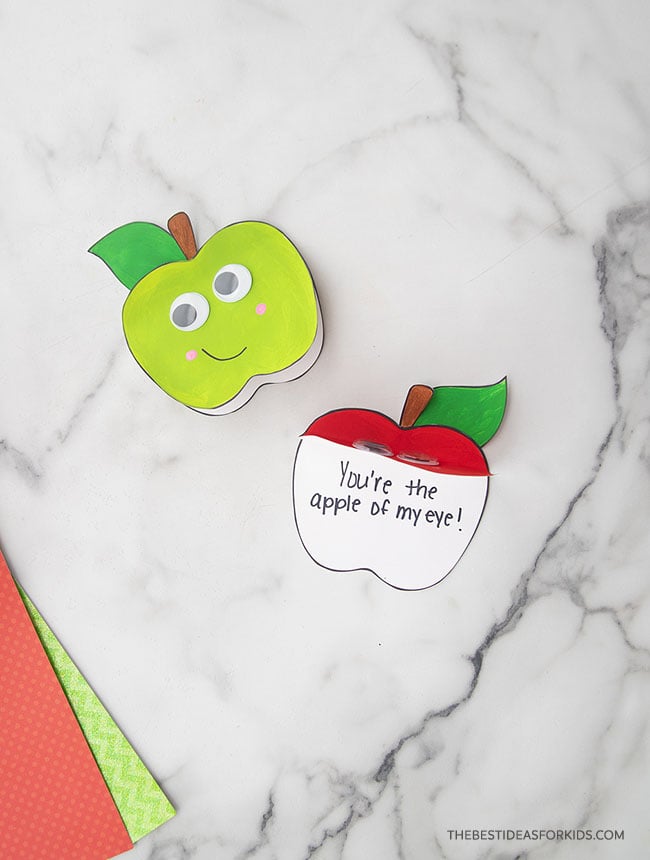 Paper Apple Craft - The Best Ideas for Kids