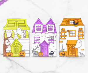 Halloween Haunted House Cards cover