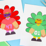 Disguise a Turkey- Football Player Templates cover