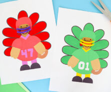 Disguise a Turkey- Football Player Templates cover