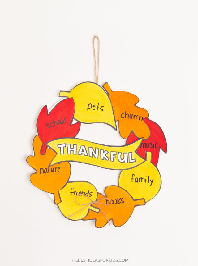 Gratitude Wreath Craft