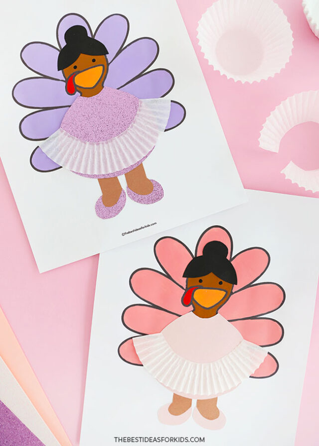 Printable Ballerina Disguise a Turkey