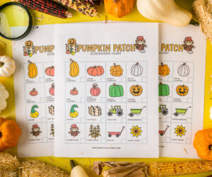 Pumpkin Patch Scavenger Hunt