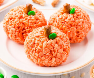 Pumpkin Rice Krispie Treats cover