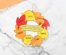 Thankful Wreath Craft