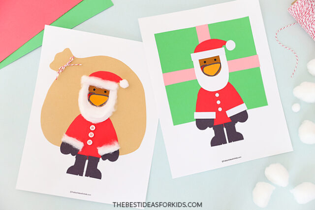 Free Printable Santa Turkey in Disguise