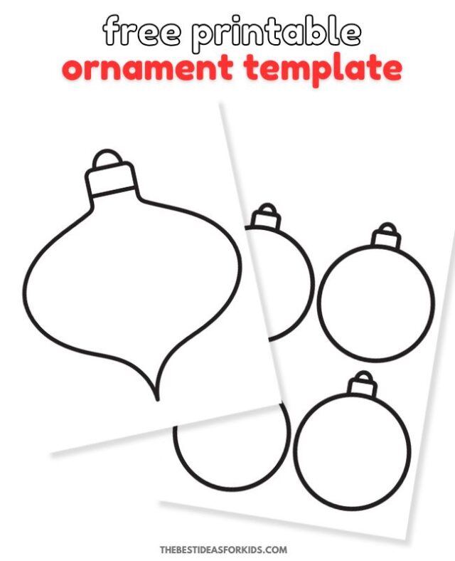 ornament template pin