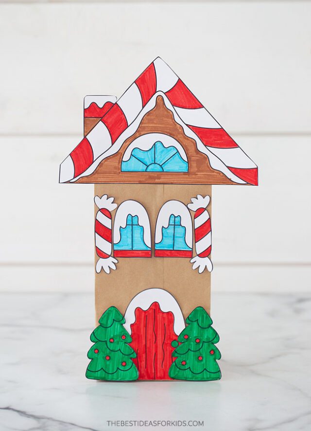 Build a Gingerbread House Craft