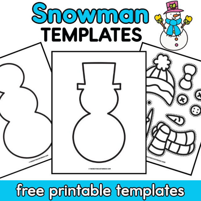 Snowman Free Templates