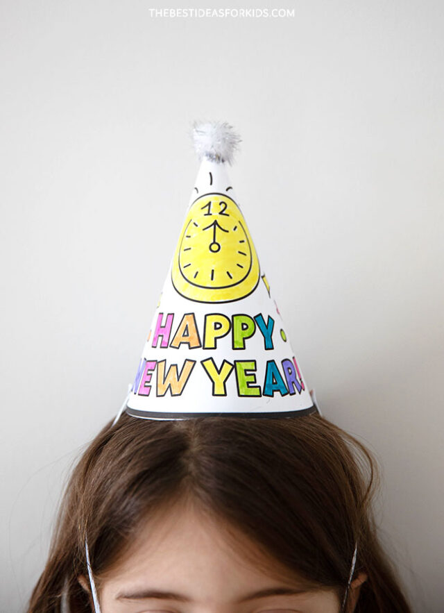 Free Printable New Years Hat