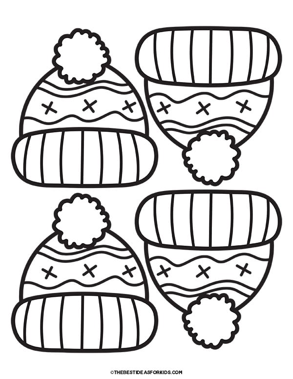 winter hat #3 - 4 per page