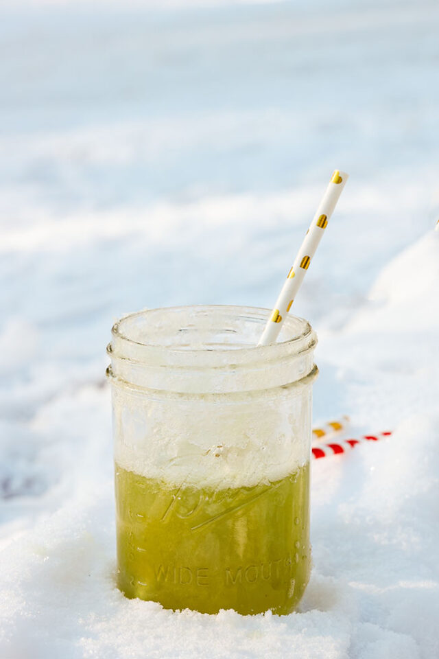 Dip Straw in Bubble Solution