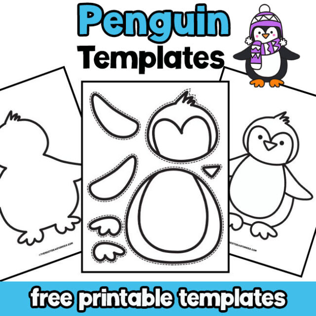 Free Printable Penguin Template