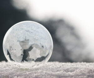 Frozen Bubbles