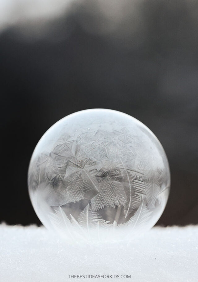 Frozen Bubbles Experiment