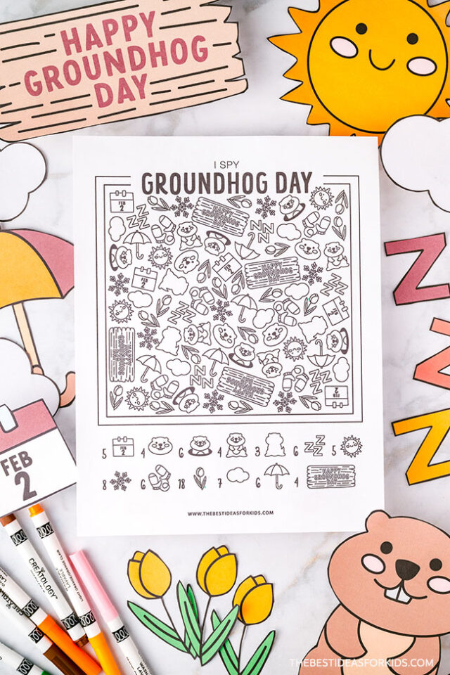 Groundhog Day Activity Sheet