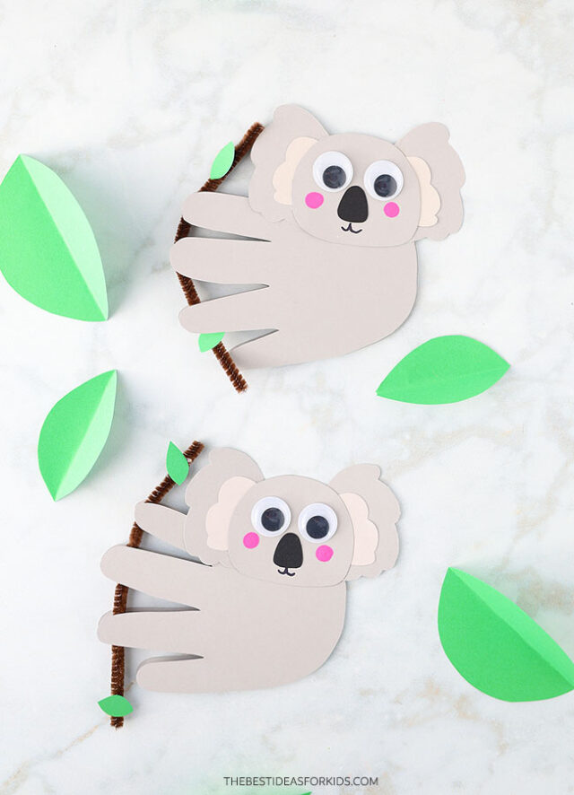 Koala Handprint Craft