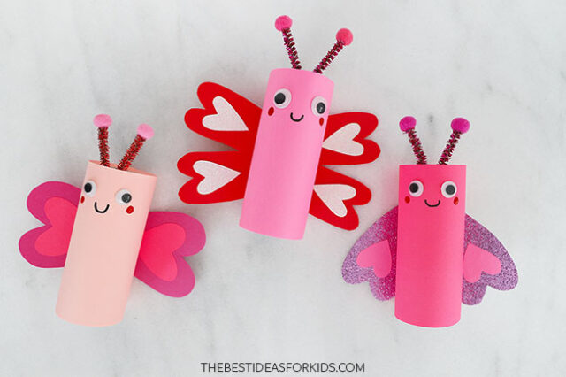 Paper Roll Love Bugs