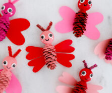 Pine Cone Love Bug Craft