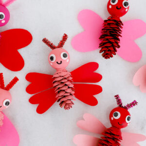 Pine Cone Love Bug Craft